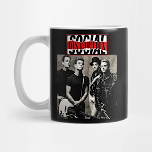 Retro Social D Mug